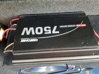 Subwoofer + zesilovač 750watt. - 2
