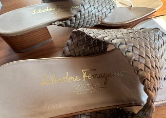 Pantofle zn.Salvatore Ferragamo, vel. 8,5. - 2