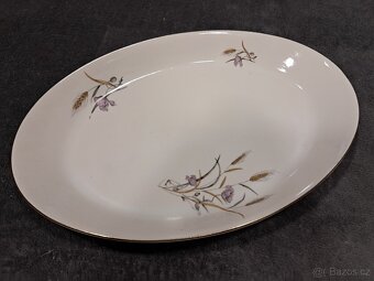 Porcelánové oválné servírovací talíře - Bernadotte - 2