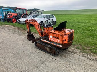 JAPONSKÝ MINIBAGR KUBOTA KH-007 750KG - 2