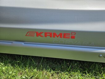 STŘEŠNÍ BOX, RAKEV KAMEI CORVARA + PŘÍČNÍKY THULE ŠKODA - 2