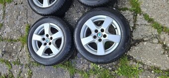 Alu kola r14 5x100, fabia, zimní 185/60 - 2
