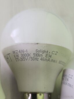 6W LED žárovka Solight - 2