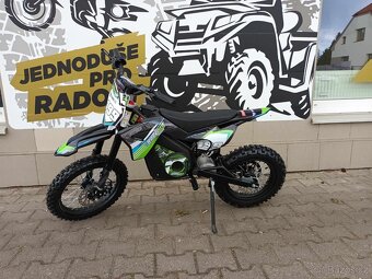 Pitbike Leramotors Rocket 1600W 14x12 zelená - 2