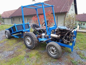 malotraktor domácí výroby - 2