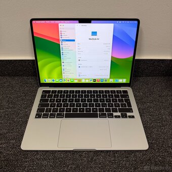 ZÁNOVNÍ APPLE MACBOOK AIR 13” M2/8GB RAM/256GB,BATERIE 100% - 2