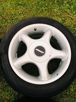 15" Alu 4x108 Zender 7Jx15H2 + letní pneu 195/55/15 - 2