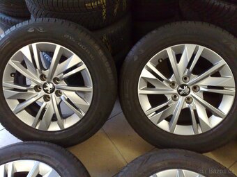 alu kola peugeot 5x108 r16 original peugeot 215/60/16 - 2