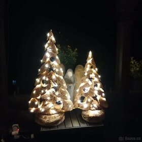 vánoční stromek motorovou pilou - 2