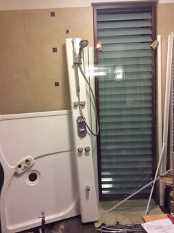 Sprchový kout Jacuzzi J-Tower Walk-in 120x90cm - 2