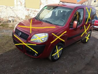 Fiat Doblo 1.3JTD - r.v. 2008 - prodám ND - 2