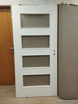 Interiérové dveře 90L bílé - 2