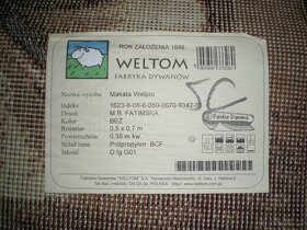 koberec M.B. fatimská - 2