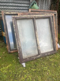 Prodám staré dřevěné okna - 2