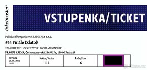 MS 2024 IIHF v ledním hokeji v Praze - FINÁLE - TOP místa - 2