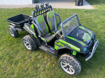 Elektrické auto + přívěs Peg-Pérego 24v - 2