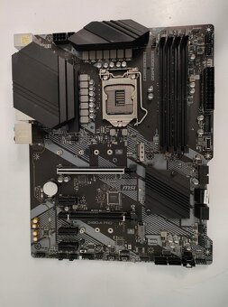Základní deska msi z 490 A PRO + cpu i7 10700f - 2