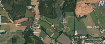 Prodej pozemku na stavbu garáže, 95 m2, Netolice - 2
