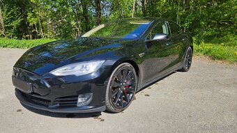 Tesla Model S P85D Ludicrous + SUPERCHARGERFREE - 2