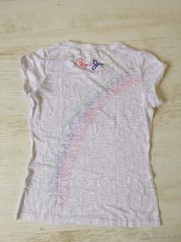 Tričko Pepe Jeans bílé - 2