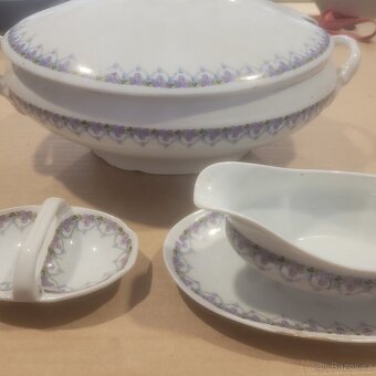 Starý porcelán a sklo - různé - 2