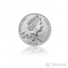 1oz první investiční stříbrná mince ČR 2017 - Český lev - 2