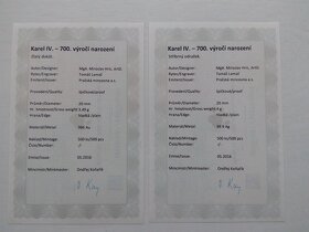 2016 KAREL IV. 700. VÝROČÍ NAROZENÍ PROOF - 2