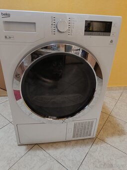 Prodám kondenzační sušičku Beko DPY8506GXB1 – plně funkční, - 2