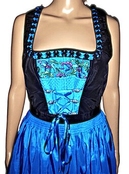 Karnevalový kostým DIRNDL ŠATY vel. 38 - 2