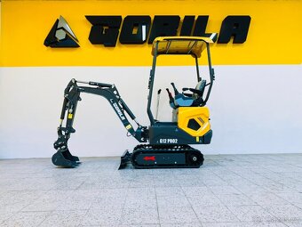 Minibagr Gorila G12SE l PRO ❗️KUBOTA AKCE ❗️Joystiky - 2