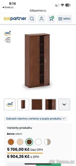 Kancelářská skříň MIRELLI A+ - 2