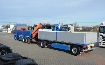 MAN TGX 26.500 - 6x2 – Valník + HR-PALFINGER PK 17.001 SLD 3 - 2