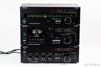 SIEMENS ,,339” zostava / zosilňovač, tapedeck, tuner - 2