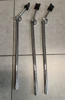 trubky, rúrky, clampy, ramená na bicie - 2