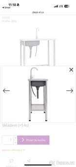 Kempingový dřez - 2