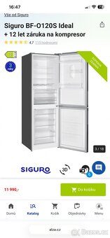 Lednice Siguro BF-O120S Ideal - 2