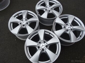 Alu disky na Mercedes, 17", 5x112, ET 45, šířka 7,5J - 2