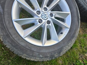 Alu kola originál Škoda Kodiaq 17" - jako nové s pneu - 2