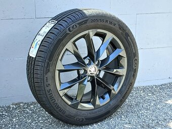 Nová kompletní letni kola Škoda Scala 205/55/16 - 2