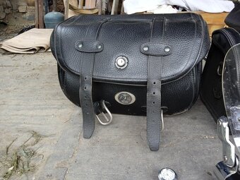 Dragstar - kožené brašny, plexi - 2