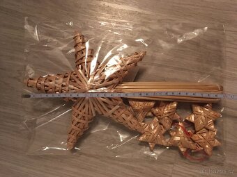 Sada slaměných ozdob - 2