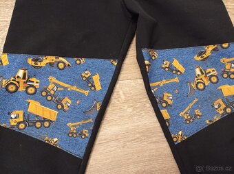 Letní softshellové kalhoty, vel. 110 - 2