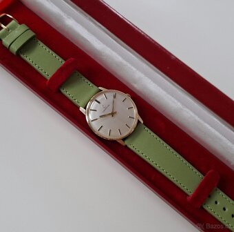 Pánské zlaté náramkové hodinky Certina 14K - 2