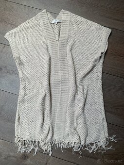 Kardigan s třásněmi, vesta - 2