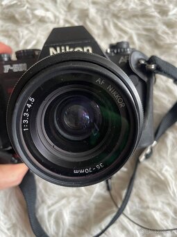 prodam Nikon F 501 s objektivem - 2