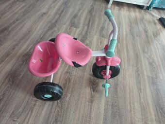 Dětská šlapací tříkolka s vodící tyčí - 2