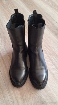 Dámské kožené kozačky vel. 38 - 2