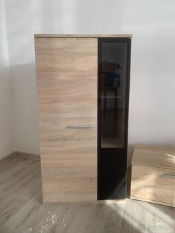 Obývací stěna - dub sonoma - 2