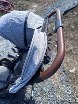 Sourozenecký kočárek X-Lander + korbička - 2