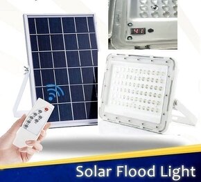 LED reflektor 100W se solárním panelem - 2